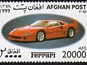 Afghanistan 1999 Ferrari 20000 AFS Multicolor. Subida por DaVinci